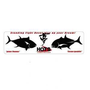 Наклейка Hots Sticker GT & TUNA White