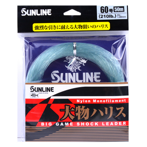 Шок лидер SUNLINE Big Game Nylon Monofilament 50м (150lb)