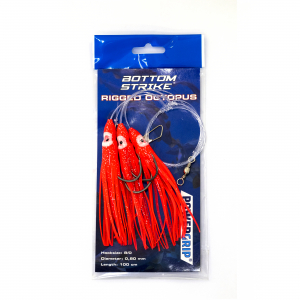 Сабики Bottom Strike Rigged Octopus #8/0 0.80мм Fl.Оранжевый