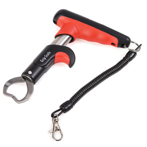 Захват для рыбы с весами smith Pi Fish Grip Цифровой камуфляж, Красный