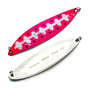 Блесна Salmon Серебристый King 45g цвет 794