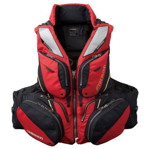 Жилет спасательно-разгрузочный Shimano VF-130W Limited Pro Красный 2XL
