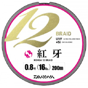 Плетеный шнур Daiwa Kohga 12 BRAID #0.8