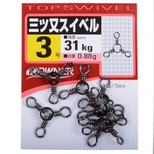 Вертлюжки Owner тройные Top Swivel №3