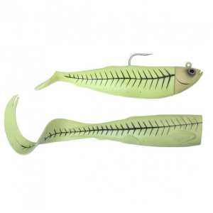 Джиг оснащенный Savage Gear Cutbait Herring Kit (Зеленый glow) 270гр
